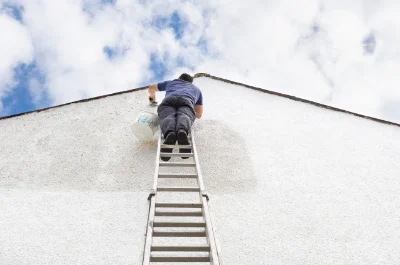 Peinture extérieure à Chambain — façades et ravalement